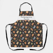 Tablier Nom personnalisé et outils de jardin Imprimer (Recto)