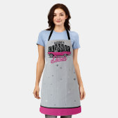 Tablier Nom personnalisé Faux Neon 50's Classic Car (Porté)