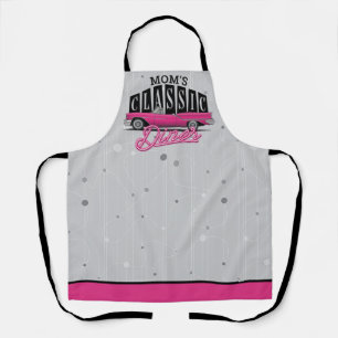 Tablier Nom personnalisé Faux Neon 50's Classic Car