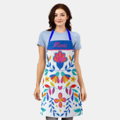 Tablier Nom personnalisé Frida Carlo Inspiré Design Apron (Porté)