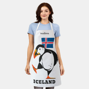 Tablier Nom personnalisé Islande