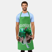 Tablier Nom personnalisé Jour de la Saint Patrick photo de (Porté)