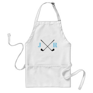 Tablier Nom personnalisé Monogram Golf Clubs