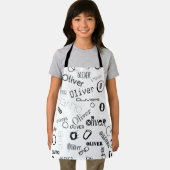 Tablier Nom personnalisé Monogram Smock (Insitu)