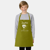 Tablier Nom personnalisé Petit chef (Porté)
