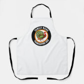 Tablier Nom personnalisé Thanksgiving Turkey Apron (Recto)