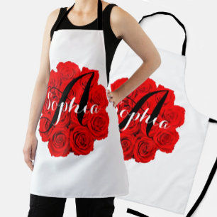 Tablier Noms de filles populaires Surprise cadeau Roses ro