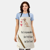 Tablier Non responsable de l'animal de compagnie Labrador  (Porté)