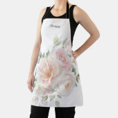 Tablier Nonna fleuri rose (Insitu)