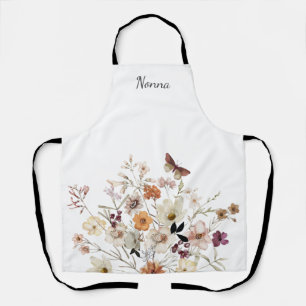 Tablier Nonna Floral Fleur sauvage