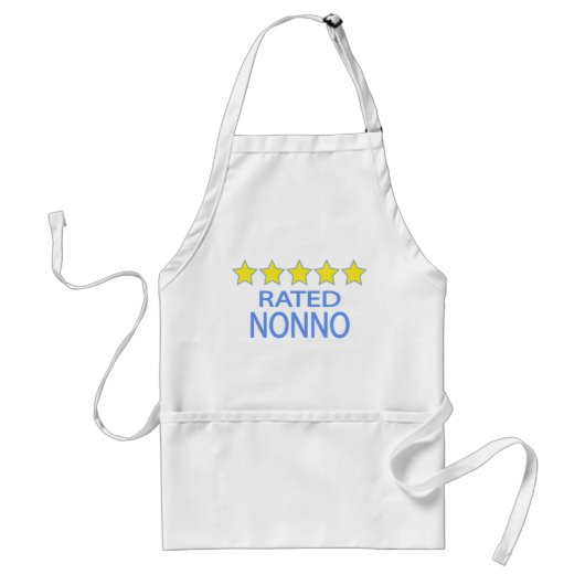 Tablier Nonno cinq étoiles (Devant)