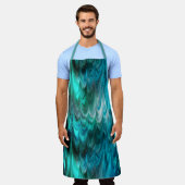 Tablier nonpareil kelpie sarcelle : (Porté)