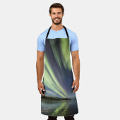 Tablier Nordique Lumières Norvège Apron (Porté)
