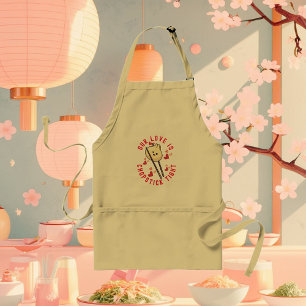 Tablier Notre Amour est Chopstick Tight - Couple