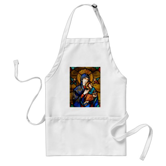 Tablier notre dame d'aide perpétuelle (Devant)