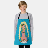 Tablier Notre-Dame de Guadalupe Vierge Marie Anges (Porté)