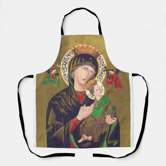 Tablier Notre-Dame du Perpétuel Secours (Recto)