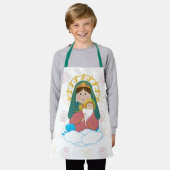 Tablier Notre Dame étoile de la mer (Porté)