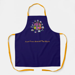 Tablier Nourriture du monde entier Cuisine artisanale Barb