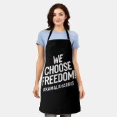 Tablier Nous choisissons Freedom Kamala Harris 2024 (Porté)