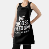 Tablier Nous choisissons Freedom Kamala Harris 2024 (Insitu)