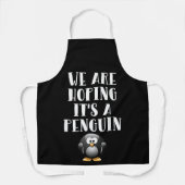 Tablier Nous espérons que c'est une femme enceinte nauséab (Recto)