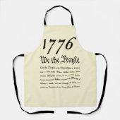 Tablier Nous le peuple - 1776 (Recto)