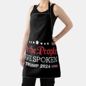 Tablier Nous Le Peuple Avons Parlé Trump 2024 (Insitu)