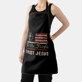 Tablier Nous Le Peuple Confiance Jésus - USA Drapeau Chris (Insitu)
