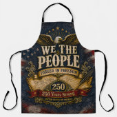 Tablier Nous, le peuple, liberté, BBQ du 4 juillet (Recto)