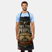 Tablier Nous, le peuple, liberté, BBQ du 4 juillet (Porté)