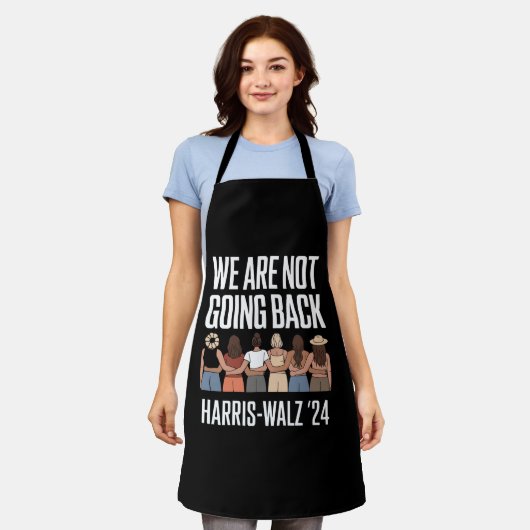 Tablier Nous ne rentrons pas Kamala Harris Waltz 24 (Porté)