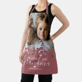 Tablier Nous t'aimons Grand-mère Photo (Insitu)