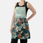 Tablier Nous vous aimons Grand-mère Fleurs tropicales 5 Ph (Insitu)