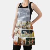 Tablier NOUS VOUS AIMONS MUM Famille Photo Collage Script (Insitu)