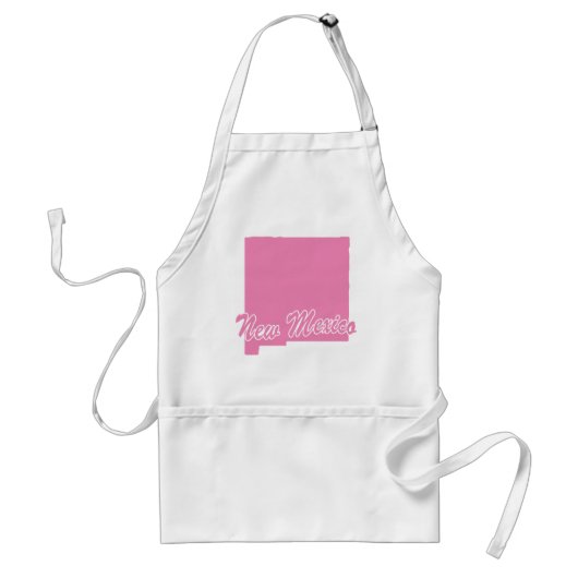 Tablier Nouveau-Mexique rose (Devant)