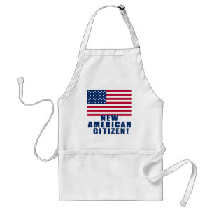 Tablier Nouveaux cadeaux et T-shirts américains de citoye