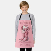 Tablier Nouvelle Cowgirl en ville (Porté)