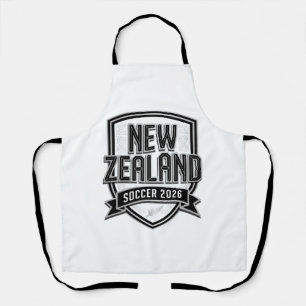 Tablier Nouvelle-Zélande Football 2026 Football Bold Typog