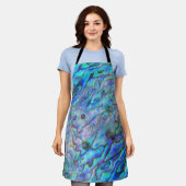 TABLIER NOUVELLE-ZÉLANDE KIWI PAUA (Porté)