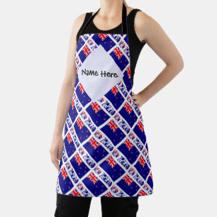 Tablier Nouvelle-Zélande Néo-Zélandais Drapeau Personnalis