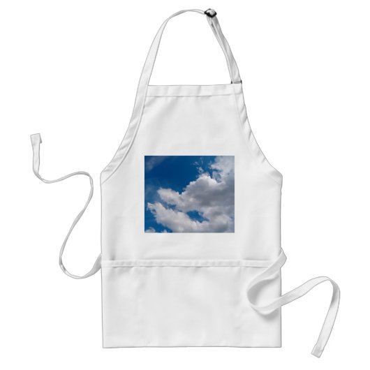 Tablier Nuage blanc doux (Devant)