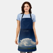 Tablier Nuage Blanc Puff  (Porté)