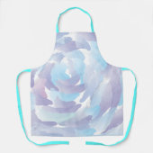 Tablier Nuages de pluie mignons Aquarelle (Recto)