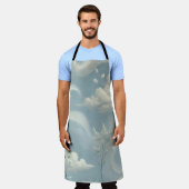 Tablier Nuages éthérés (Porté)