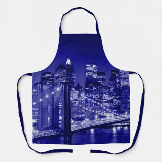 Tablier Nuit bleue à New York