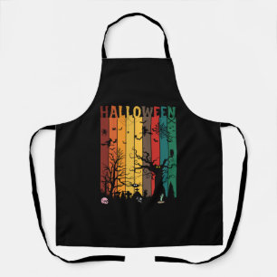 Tablier Nuit Colorée d'Halloween