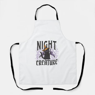 Tablier Nuit Créature Drôle Halloween Chat