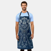 Tablier Nuit de Cobalt (Porté)