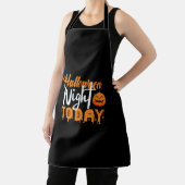 Tablier Nuit d'Halloween aujourd'hui (Insitu)